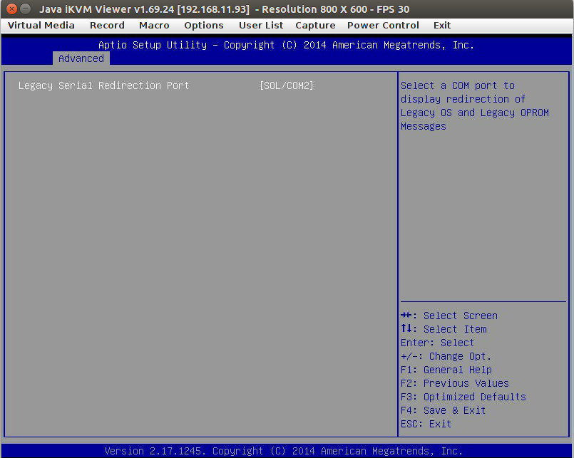 supermicro serial over ssh