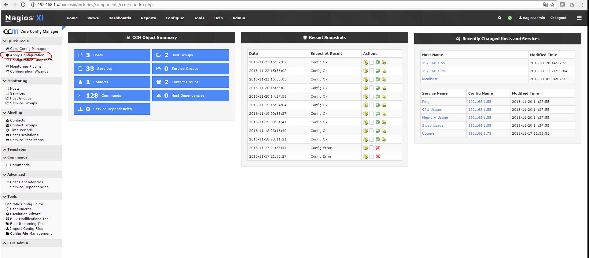 10g packet capture manual nagios setup 0